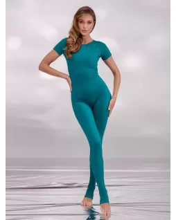 Yoga jumpsuit — Puma Long with short sleeves
